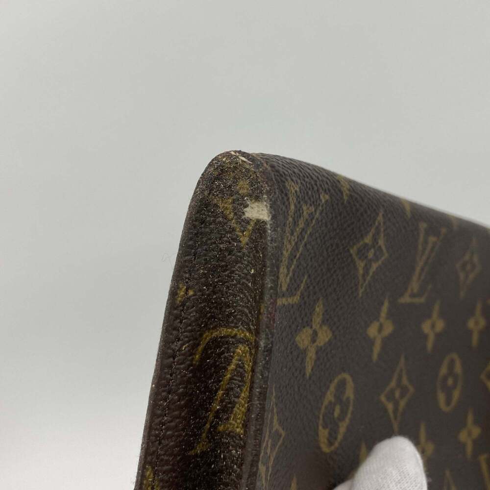 LOUIS VUITTON Authentic Brown Monogram Tote Bag - Picture 10 of 12